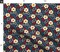 Red Leaves Hand Drawn Garden Daisy Ditsy Meadow Boho Camomile Floral Botanical Modern Cottage Cottagecore Small Scale Custom Printed Fabric by Spoonflower Various Fabrics by the Yard or Fat Quarter
